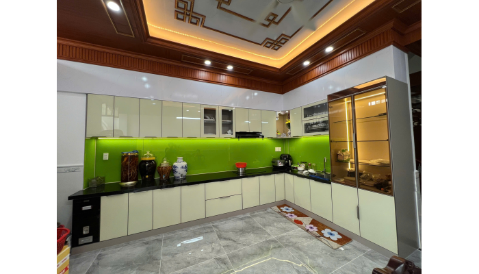 Tủ nhôm bếp