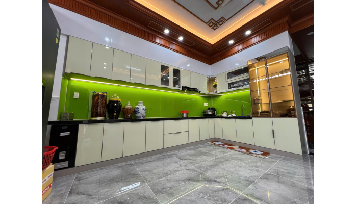 Tủ nhôm bếp