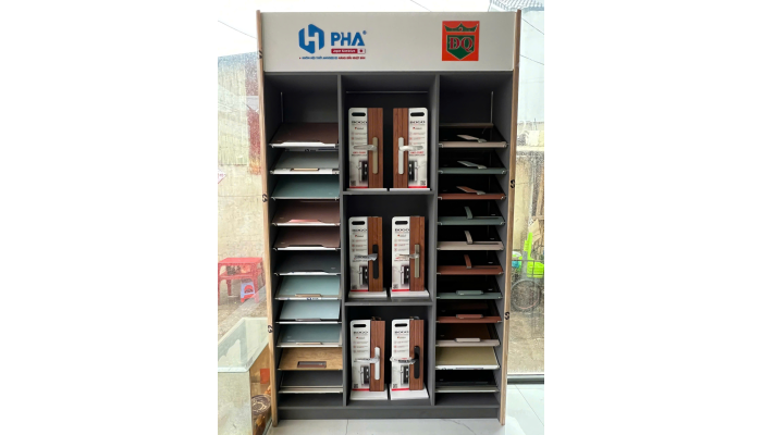 Tủ nhôm bếp
